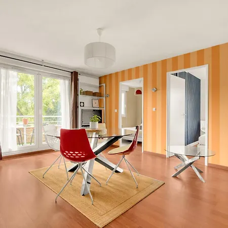 Le Jardin Des Muses - T3 Climatise Avec Terrasse, Piscine Et Parking * Τουλούζη